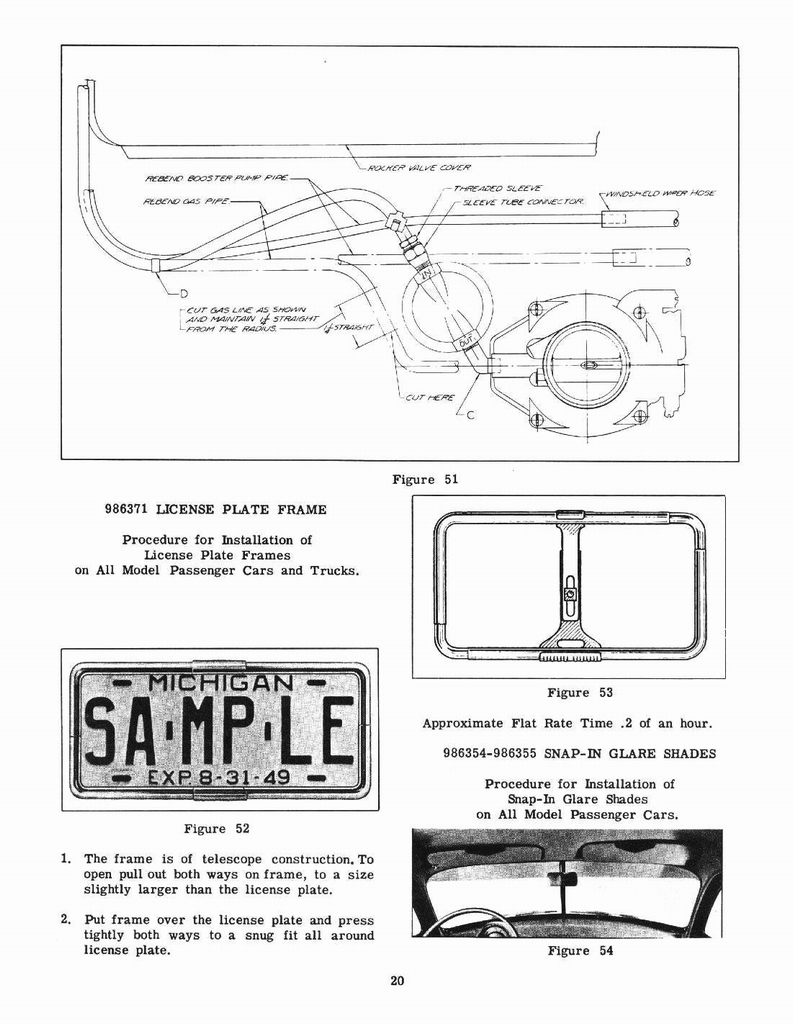 1951 Chevrolet Accessories Manual Page 97